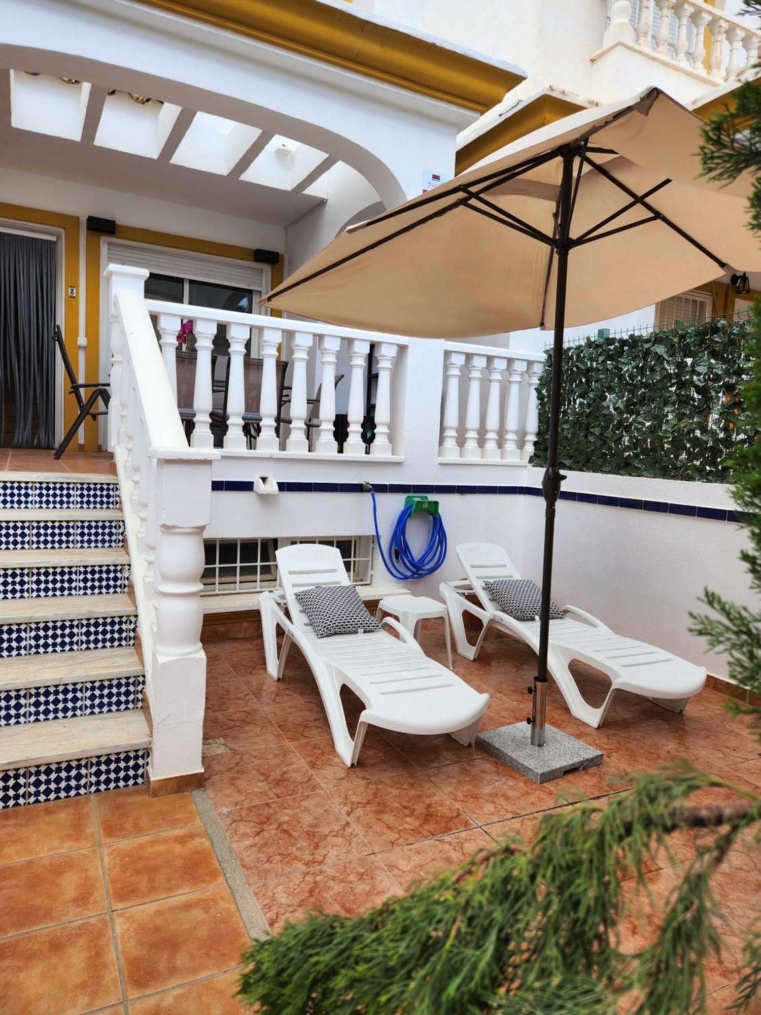Triplex Adosado De Cuatro Dormitorios De Esencia Maritima A 2 Minutos De La Playa! Vera Bagian luar foto